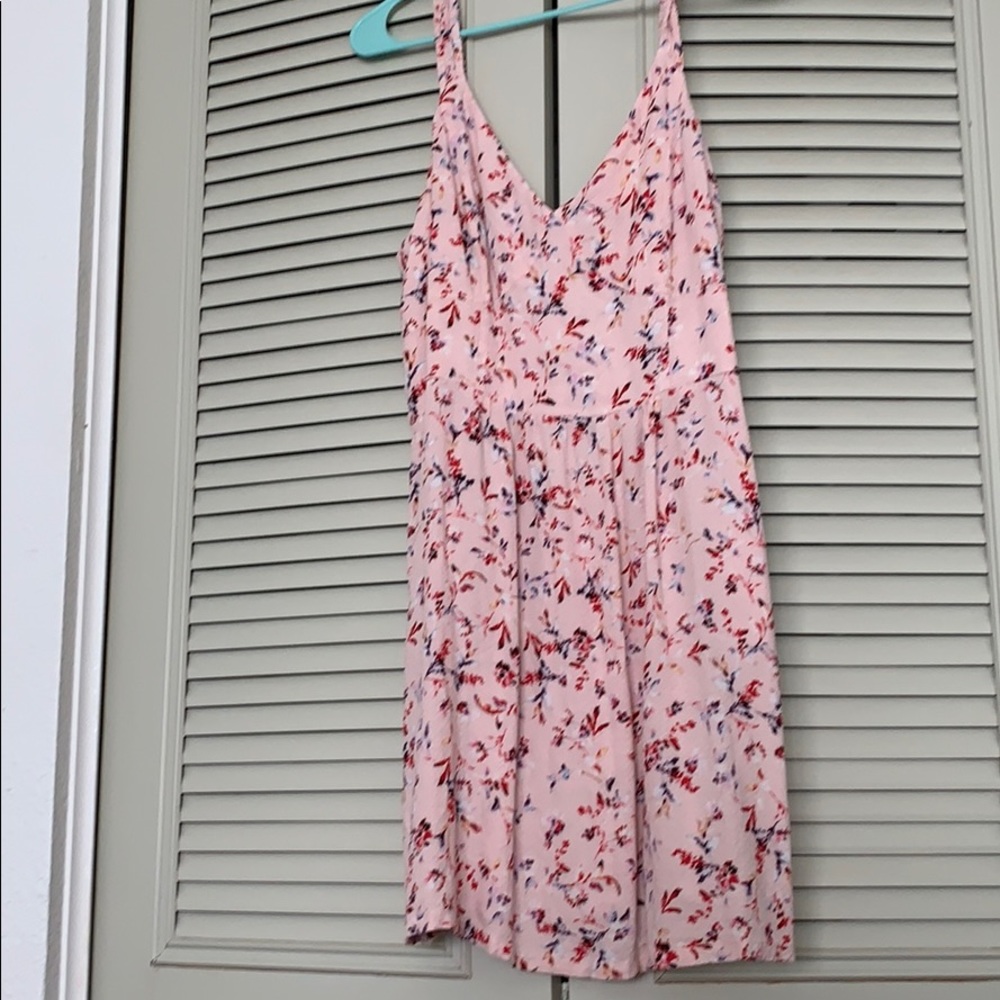 Pink Floral Sundress